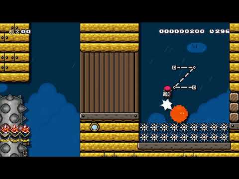 Spin jump Mayhem by Ocly 🍄 Super Mario Maker 2 #ajg