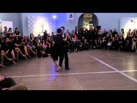  Gianpiero Galdi  and  Maria Filali  are  dancing  to  a  nontraditional song  in  2015
