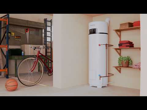 Chauffe-eau thermodynamique 200L compact et connecté A+ NUOS FIT ARISTON