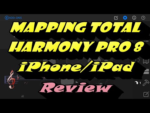 Mapping Tonal Harmony Pro 8 Review and Guide - iPhone and iPad Version