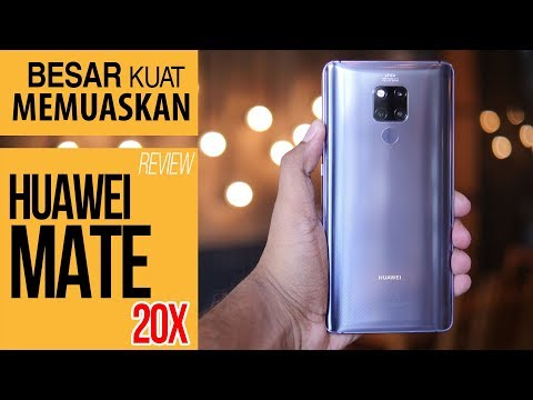 HUAWEI MATE 20 X REVIEW - INDONESIA