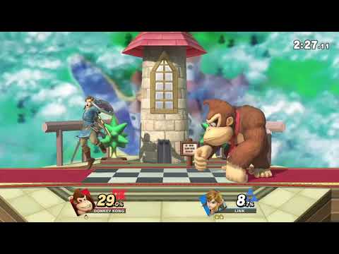 【スマブラSP】ドンキーコングvsリンク