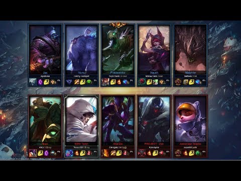 (LOL) League of legends s8 _ illaoi top vs jax full game