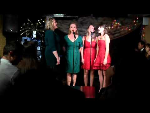 Carrie, Catherine, Sydney, and Reavey sing 