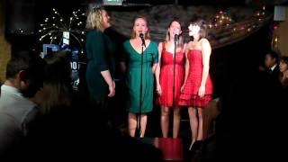 Carrie, Catherine, Sydney, and Reavey sing 