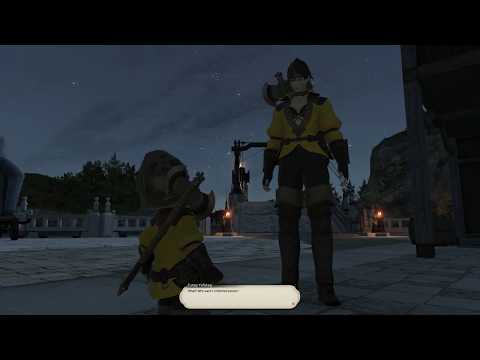 Final Fantasy XIV Shadowbringers @LiveCAM ( Gunbreaker Job Quest 63 - 70)