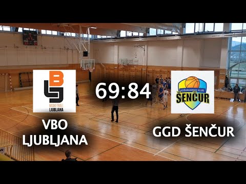 U19 1.SKL  VBO Ljubljana - GGD Šenčur  3.4.2022