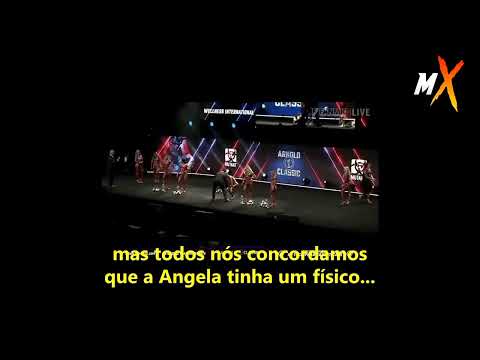 Ângela Borges mostra físico sensacional no @ArnoldClassic2023