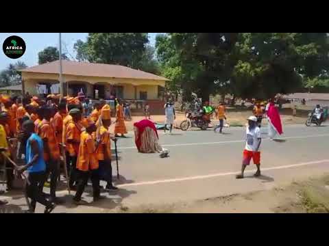 African Village Life, Cultural Event (Sierra Leone ) 🇸🇱 Ojeh Culture