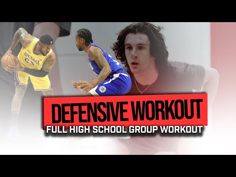 FULL Defensive Basketball Workout | Defensive Basketball Drills