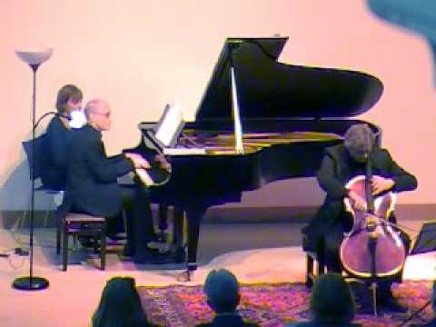 Brahms 'Cello sonata No.3'. Julian Metzger, Richard Black, Buckingham Summer Music 2012