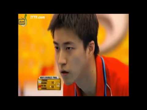 Kuwait Open 2015 Highlights: CHIANG / HUANG TPE vs XU Xin ZHANG Jike CHN (FINAL)