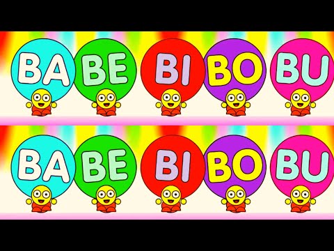 BA BE BI BO BU |    🎵 MÚSICAS INFANTIS EDUCATIVAS | DESENHOS ANIMADOS | HISTÓRIAS PARA CRIANÇAS 🎨