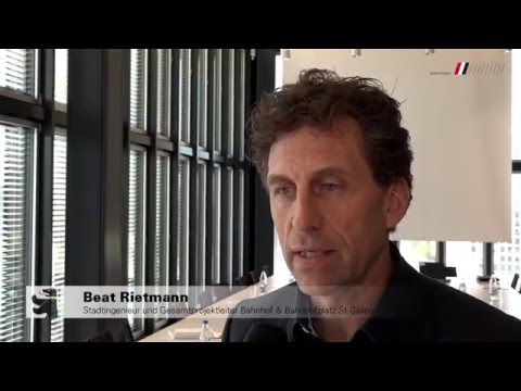 2. ÖV-Umstellung auf dem Bahnhofplatz St.Gallen