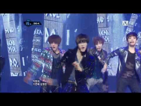 120510 M!Countdown MCD EXO-K - MAMA HD