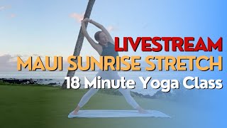 Livestream - Maui Sunrise Stretch