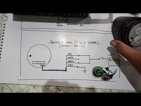 SETTING JUMLAH SILINDER TACHOMETER RPM DEFI BF