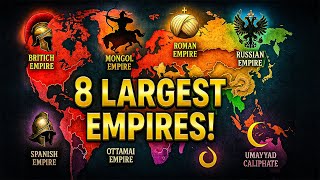 Conquerors of the Ages: Here are 8 Empires That Dominated in Their Time. #fyp #history