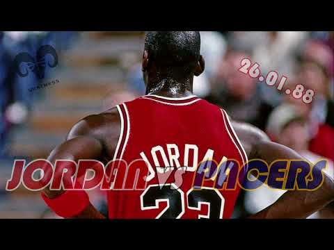 Michael Jordan vs Pacers -1988
