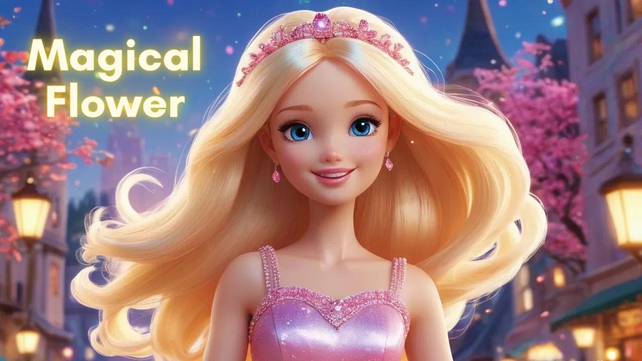 Barbie Princess & the Magical Flower: A Heartwarming Adventure for Kids 🌸✨ #childrensstory #story
