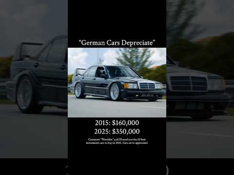 POV: Buying a Mercedes 190E EVO II Cosworth for $160,000 in 2015 #carinvestment