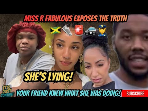 MISS R FABULOUS & TERAIYA EXPOSE THE TRUTH ABOUT THE JAMAICA SHOES SITUATION! 😱🚨🚔🇯🇲 🇬🇧