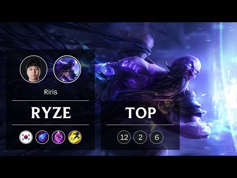 Ryze Top vs Vladimir - KR Master Patch 9.2