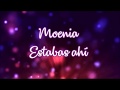 Moenia - Estabas ahí (Letra)