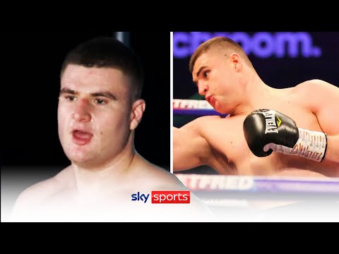 "Six months ago I finished university!" | Johnny Fisher reacts to his debut at heavyweight
