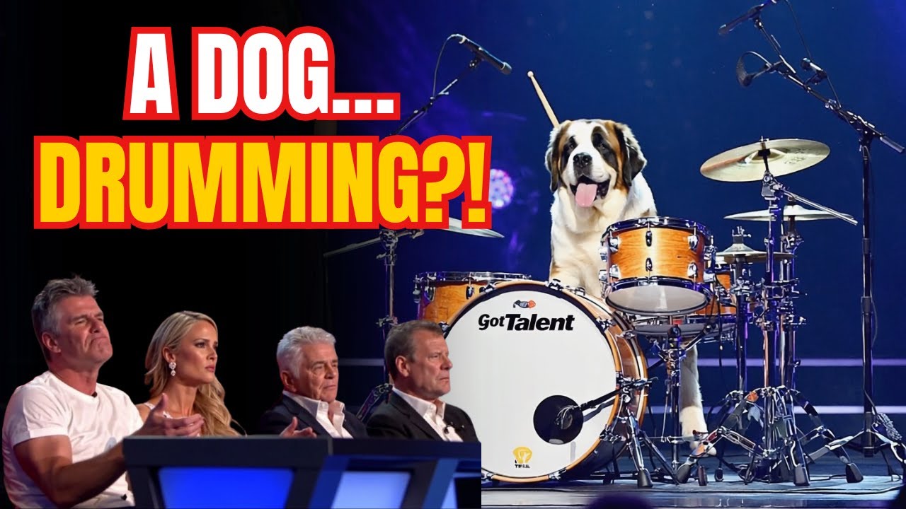 No one believed it when a DOG started playing the DRUMS... Then Crying with Emotion