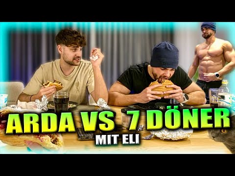 ICH ESSE 7 DÖNER 🥙🤯| Live im EliasN97 Stream | Arda Saatci