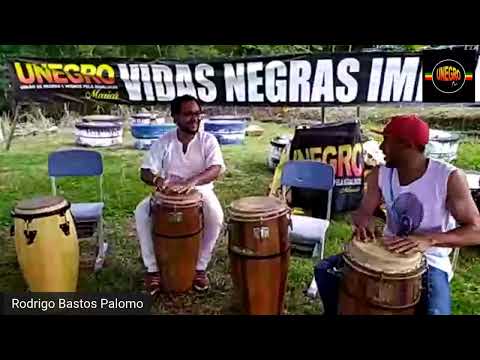 LIVE TOQUE DOS TAMBORES COM O AFOXÉ DA UNEGRO IDENTIDADE PRETA!