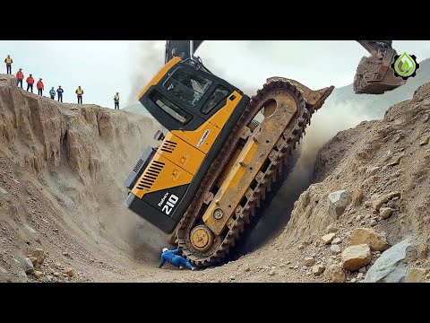 Jaw-Dropping Excavator Operator Skills So Crazy You’d Think They’re Fake! #61