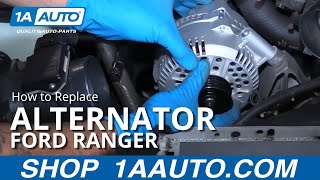 How to Replace Alternator 98-12 Ford Ranger 4.0L V6