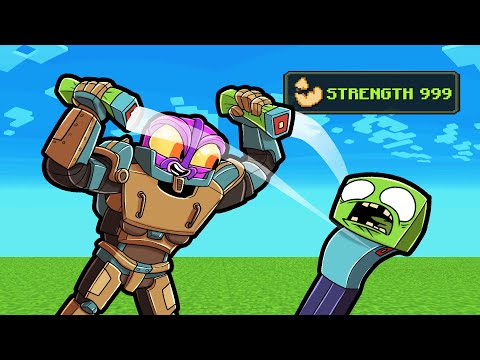 Kraken Kid | Minecraft - Mecha Armor is SUPER OVERPOWERED! (Scramble Craft)