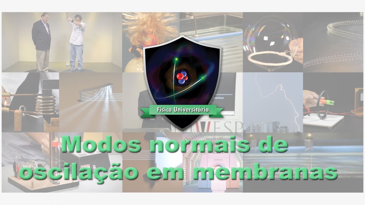 Modos normais de oscilação em membranas