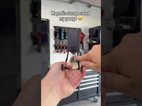 Video: Gator Magnetics Cordless Tool Wall for Garage Workbench Organization video thumbnail