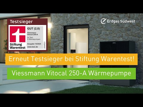 Wärmepumpe Testsieger 2025: Viessmann Vitocal 250-A überzeugt erneut im Test