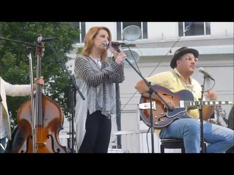 Patty Loveless with the  Time Jumpers at Nashville's Walk of Fame - Sunday 9-25-16