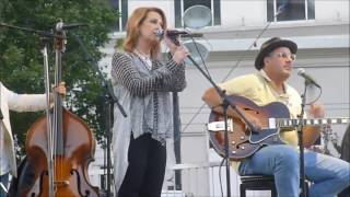 Patty Loveless with the  Time Jumpers at Nashville&#39;s Walk of Fame - Sunday 9-25-16