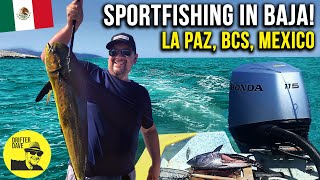 My first time SPORTFISHING (You won't believe what we reeled in!) | La Ventana Bay - La Paz, #Mexico