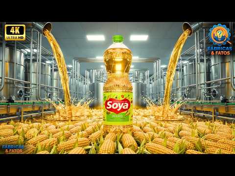 Você Nunca Imaginou Como o ÓLEO DE MILHO é Feito | Fábricas e Fatos