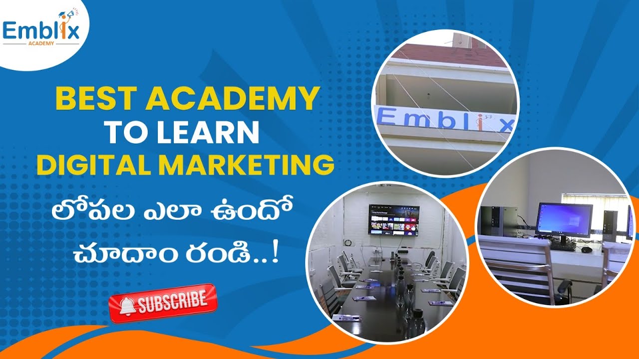 Emblix Academy Inside Video | Digital Marketing in Telugu