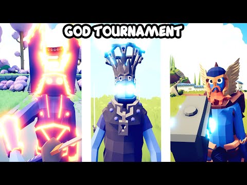 GOD TOURNAMENT - WHO IS THE STRONGEST GOD - TABS - Totally Accurate Battle Simulator