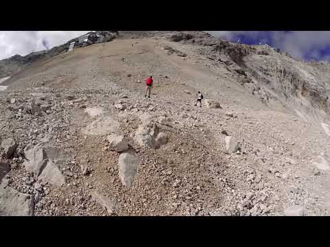 Zugspitze Tour Ehrwald - Gatterl - Knorrhütte - Gipfel Zeitraffer lower FPS Timelapse 15.08.2020
