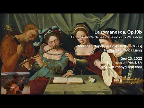 La romanesca, Op.19b (Napoléon Coste)