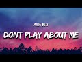 Aria Blu - God Don't Play About Me (Lyrics)