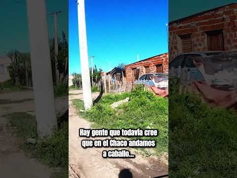 Todavía creen que en el Chaco andamos a caballo