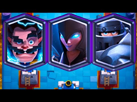 CAN ELECTRO WIZARD + NIGHT WITCH + MEGA KNIGHT 3 CROWN