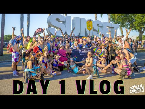 Sunset Music Festival Day 1 VLOG